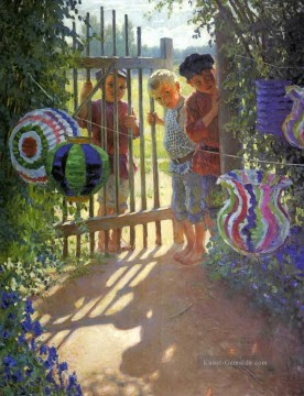 Impressionismus Werke - Besucher Nikolay Bogdanov Belsky Kinder Kinder Impressionismus